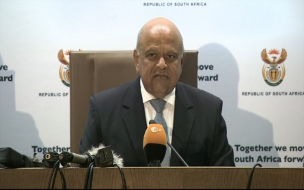 Pravin Gordhan named third South African finance minister in week